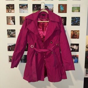 Super cute pink coat!